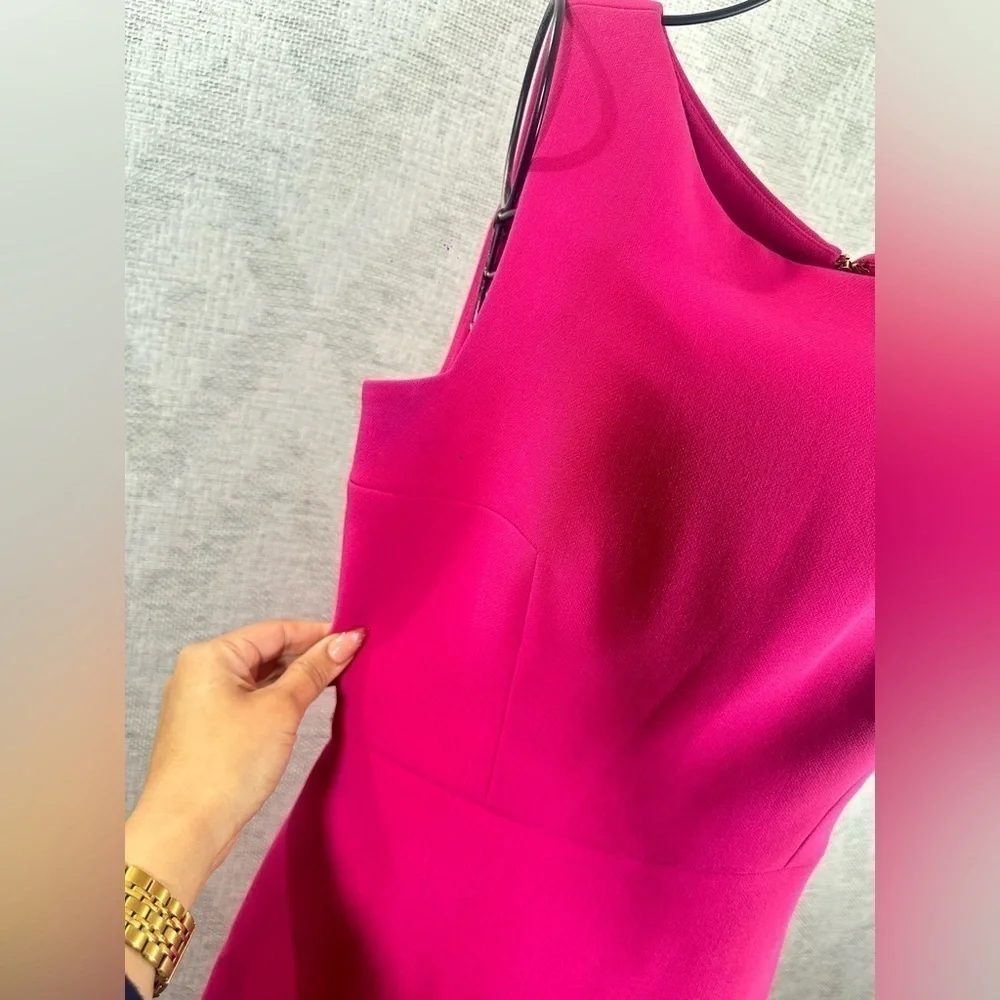 Kate Spade New York stretch crepe a-line dress in sweetheart pink size 4